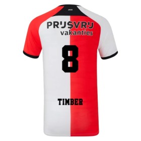 Nogometni Dresovi Feyenoord Rotterdam Timber 8 Domaći 2024-25 Kratkih Rukava